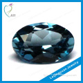 New charming aquamarine oval shape natural beads gems stones